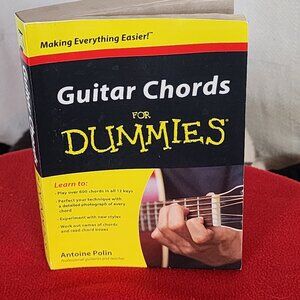 Antoine Polin Making Everything Easier Guitar for Dummies How to Book 600 Chords